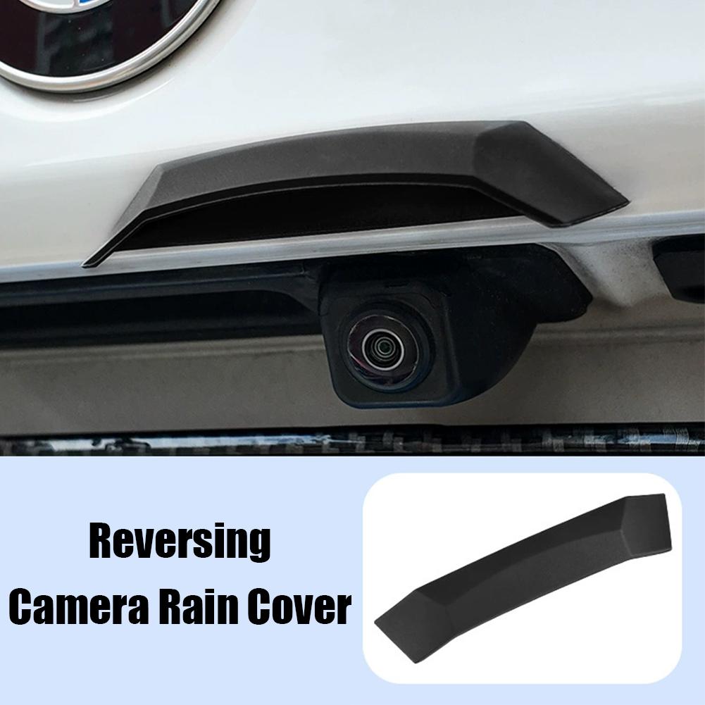 Rear Camera For Car - ฝาครอบกันฝนสำหรับกล้องมองหลังรถยนต์อเนกประสงค์ อุปกรณ์เสริมสำหรับการปรับเปลี่ยนการป้องกันกล้องถอยหลัง ติดตั้งแบบไม่ทำลาย