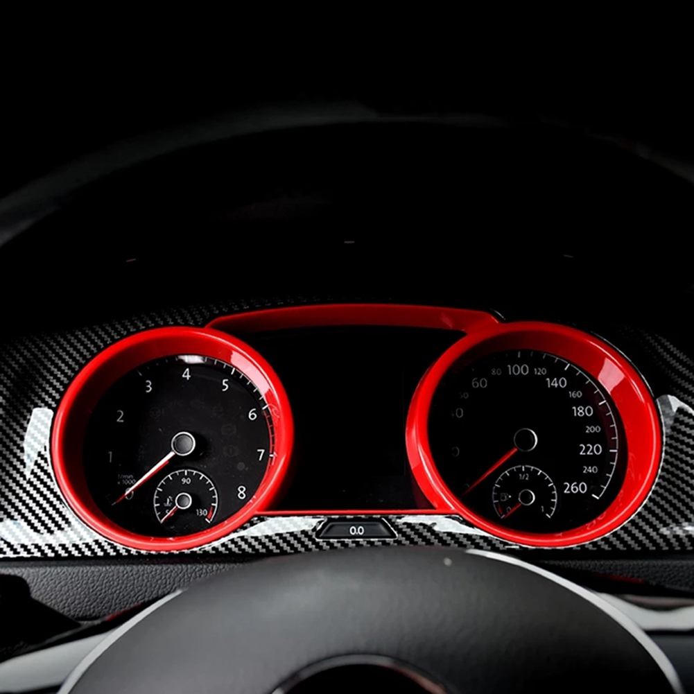 Car Accessories For Dashboard - ลดราคาพิเศษ! แผงครอบหน้าปัดมาตรวัดความเร็วและรอบเครื่องยนต์สำหรับรถยนต์ Golf 7 7.5 MK7