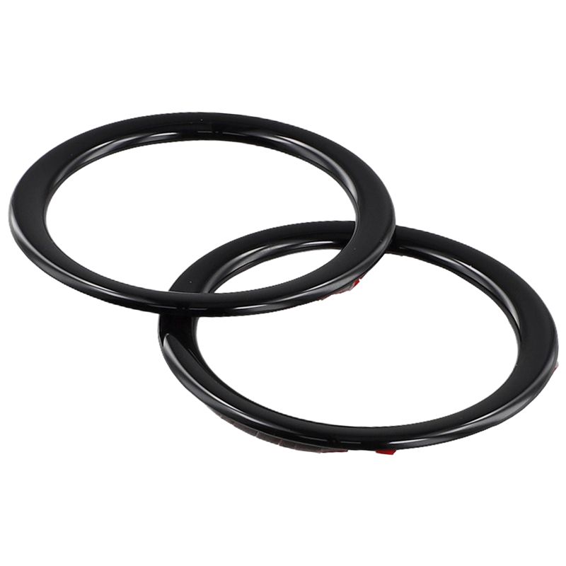Car Accessories For Dashboard - กรอบครอบช่องระบายอากาศด้านบนของแผงหน้าปัดรถยนต์ L96A สีดำเงา สำหรับ Honda Vezel