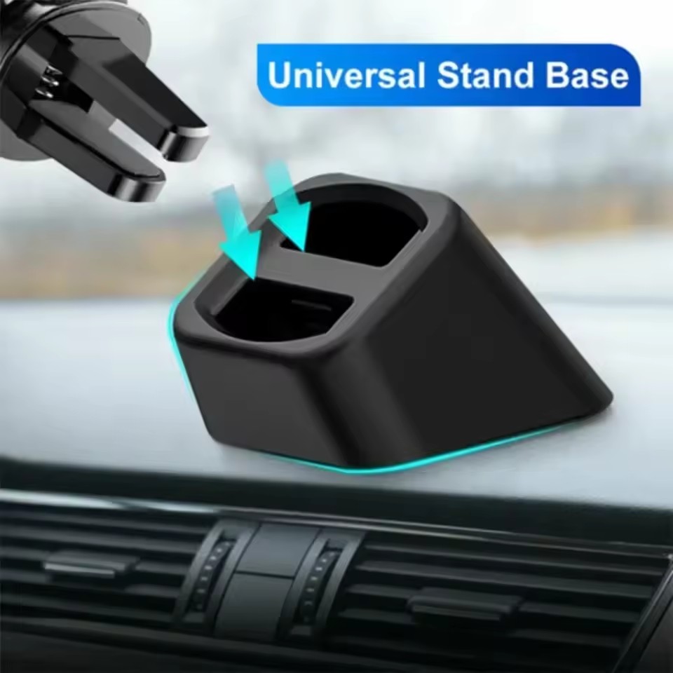 Car Accessories For Dashboard - ฐานยึดโทรศัพท์มือถืออเนกประสงค์สำหรับติดตั้งบนแผงหน้าปัดรถยนต์ ที่ยึดโทรศัพท์มือถือแบบหนีบช่องแอร์รถยนต์ ขาตั้ง GPS สำหรับโทรศัพท์มือถือ อุปกรณ์เสริมในรถยนต์
