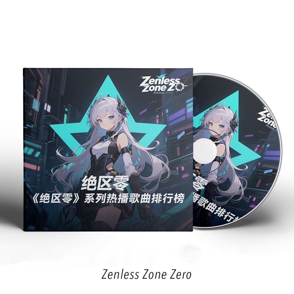 Car Accessories Zone - เกม Zenless Zone Zero แผ่นซีดีเพลงสุ่มเล่น อัลบั้มเพลงฮิตที่สุด