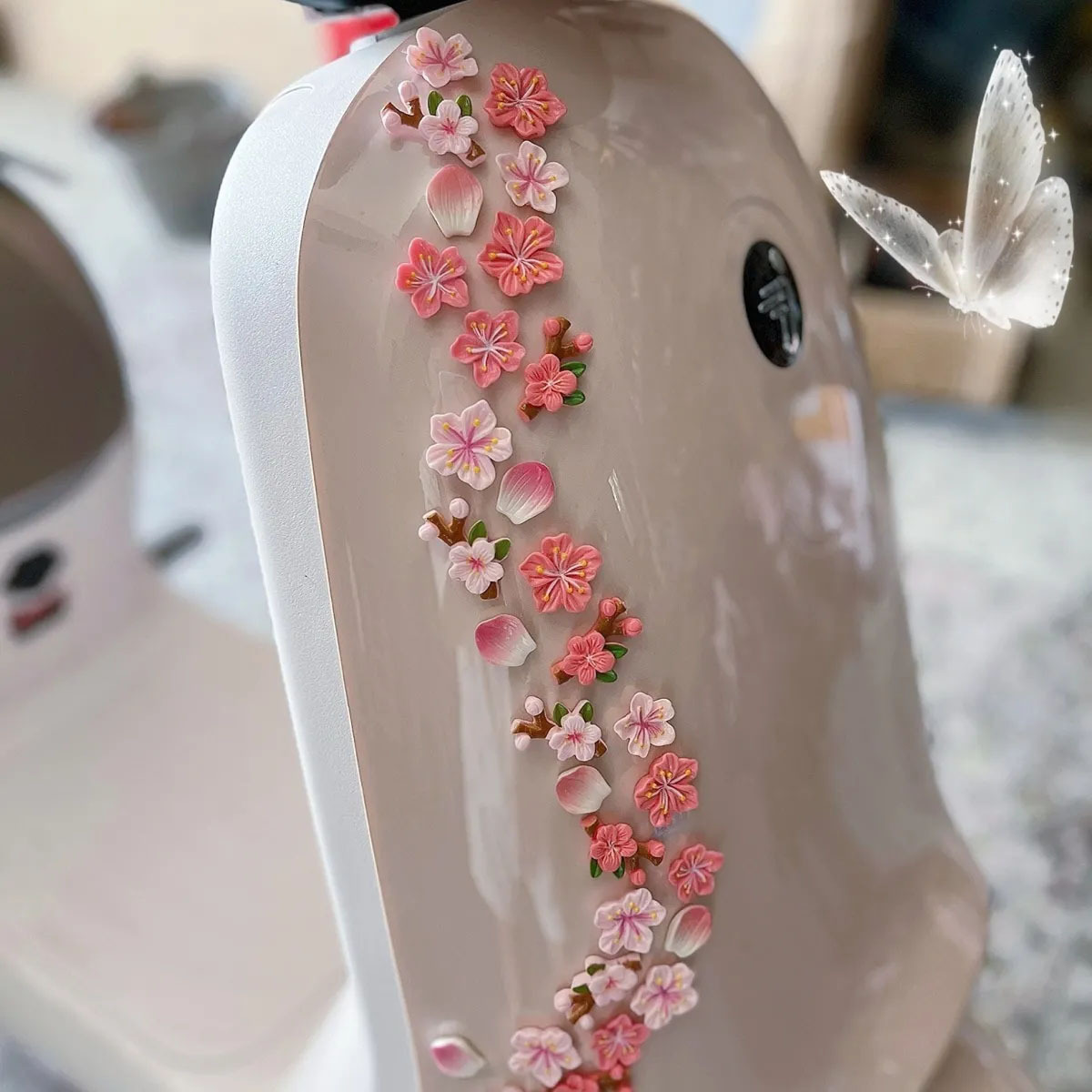 สติ๊กเกอร์ตกแต่งรถยนต์ลายดอกพี - Car Accessories Sticker บทวิจารณ์และราคา