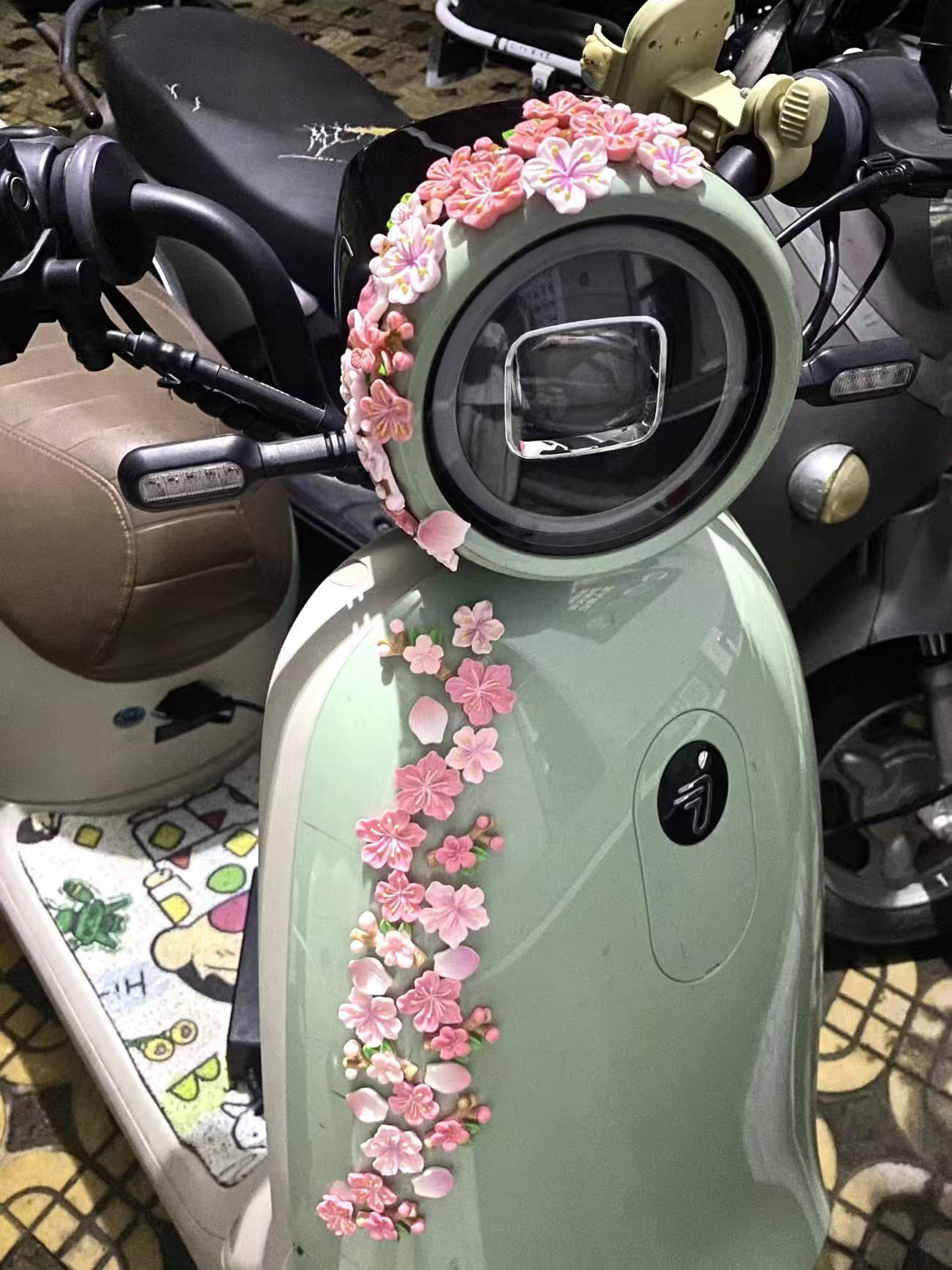 สติ๊กเกอร์ตกแต่งรถยนต์ลายดอกพี - Car Accessories Sticker บทวิจารณ์และราคา