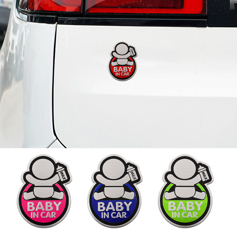 สติ๊กเกอร์เตือนในรถยนต์ อลูมิเ - Car Accessories Sticker บทวิจารณ์และราคา