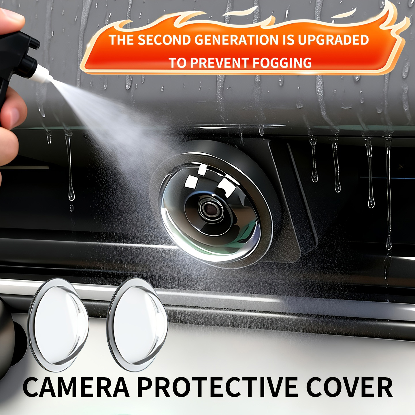 2 ชิ้น ฝาครอบเลนส์กล้องมองหลัง - Rear Camera For Car บทวิจารณ์และราคา