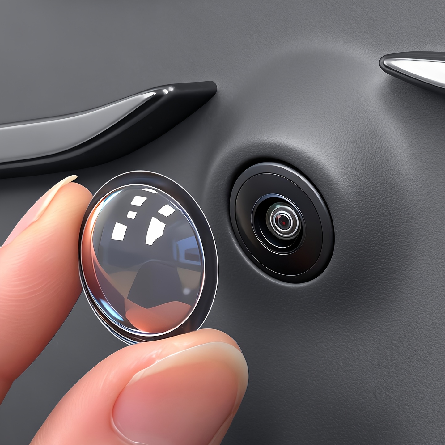 2 ชิ้น ฝาครอบเลนส์กล้องมองหลัง - Rear Camera For Car บทวิจารณ์และราคา