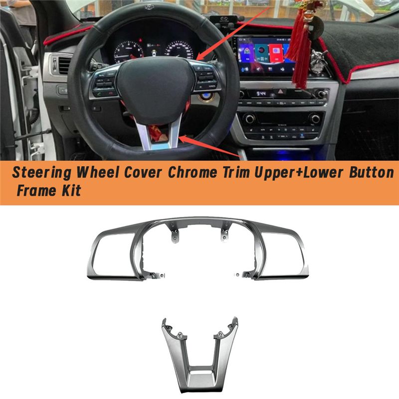 AEF2-1Set ฝาครอบพวงมาลัยรถยนต์ - Steering Wheel Cover บทวิจารณ์และราคา