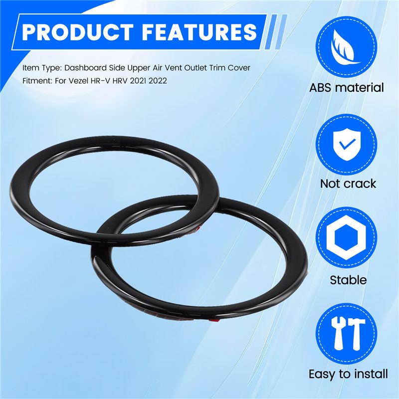กรอบครอบช่องระบายอากาศด้านบนขอ - Car Accessories For Dashboard บทวิจารณ์และราคา