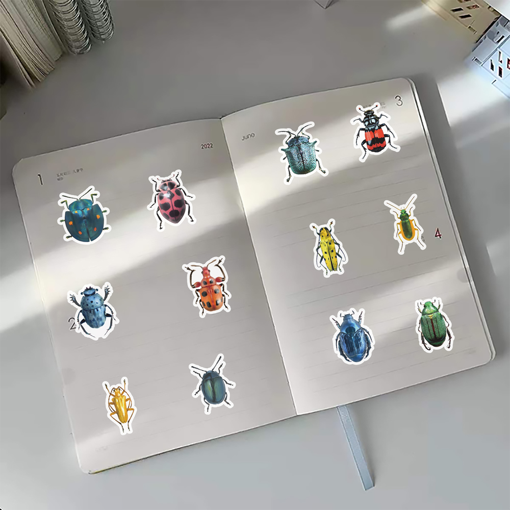 10/50/500 ชิ้นน่ารักการ์ตูนแมล - Car Accessories Under 500 บทวิจารณ์และราคา