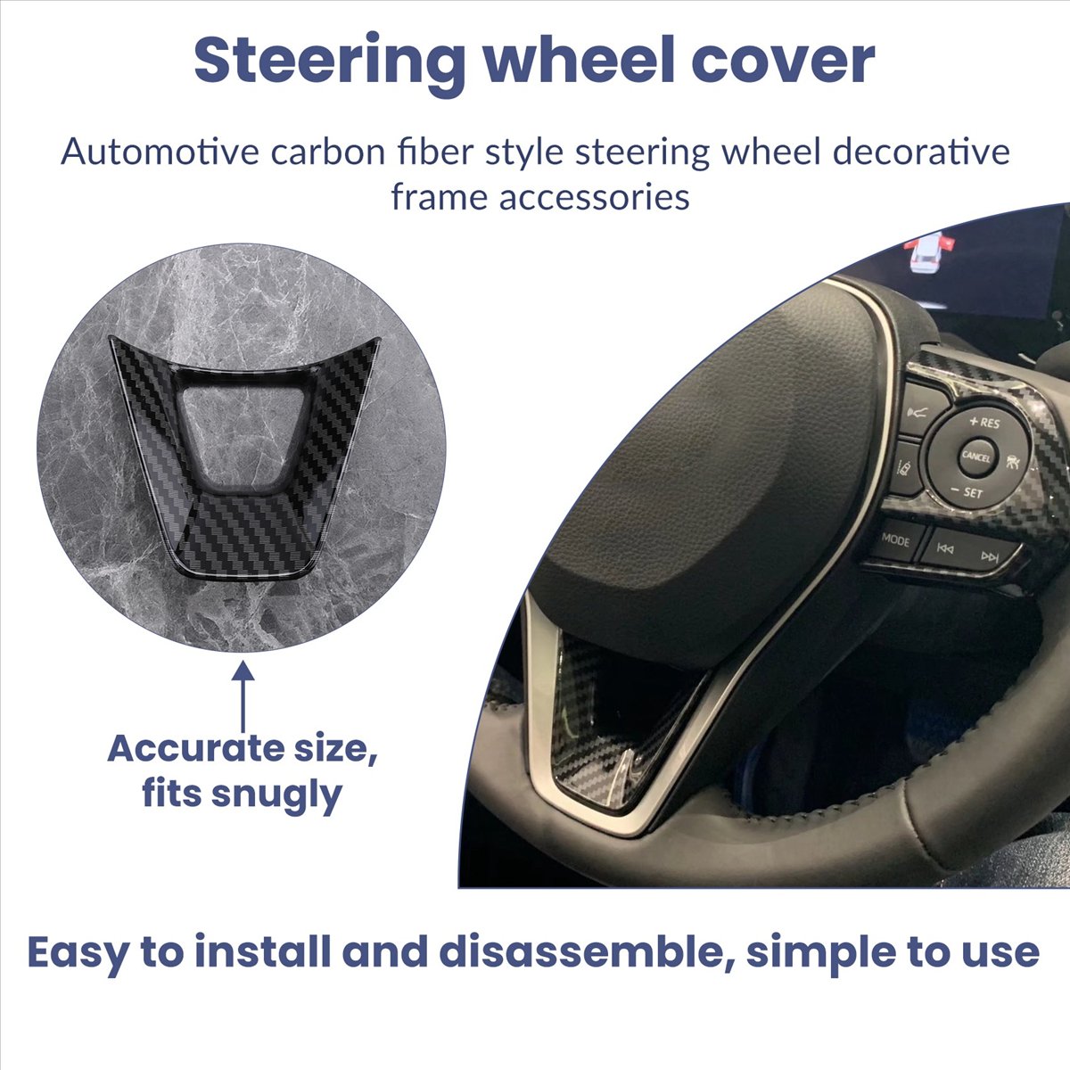 โปรโมชั่นพิเศษสำหรับ Toyota Cr - Steering Wheel Cover บทวิจารณ์และราคา