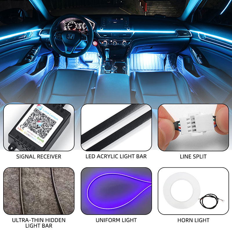 ไฟตกแต่งภายในรถยนต์ Symphony 6 - Car Accessories Zone บทวิจารณ์และราคา
