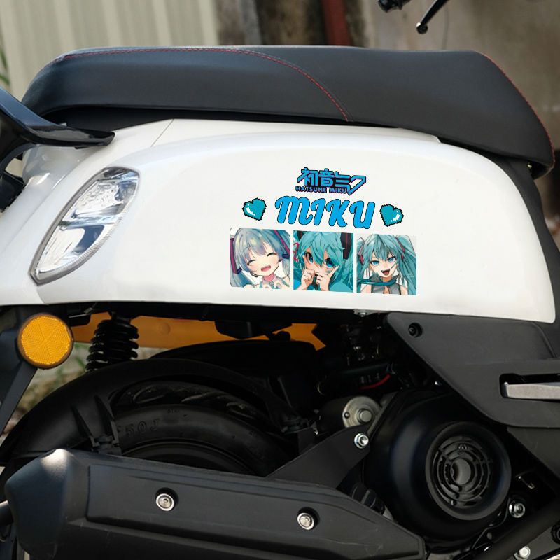 สติกเกอร์สะท้อนแสงลายอนิเมะ Ha - Car Accessories Sticker บทวิจารณ์และราคา
