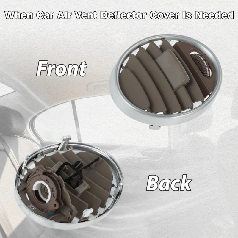แผงช่องระบายอากาศแอร์ซ้ายขวาบน - Car Accessories For Dashboard บทวิจารณ์และราคา