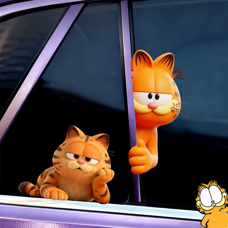 สติกเกอร์การ์ฟิลด์ อนิเมะ การ์ - Car Accessories Sticker บทวิจารณ์และราคา