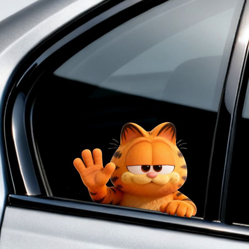 สติกเกอร์การ์ฟิลด์ อนิเมะ การ์ - Car Accessories Sticker บทวิจารณ์และราคา