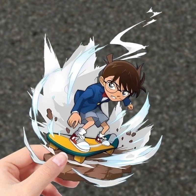 สติ๊กเกอร์สเก็ตบอร์ดการ์ตูนนัก - Car Accessories Sticker บทวิจารณ์และราคา