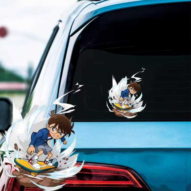 สติ๊กเกอร์สเก็ตบอร์ดการ์ตูนนัก - Car Accessories Sticker บทวิจารณ์และราคา