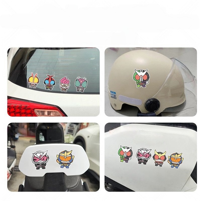 สติกเกอร์ติดรถคาเมนไรเดอร์แบบเ - Car Accessories Sticker บทวิจารณ์และราคา
