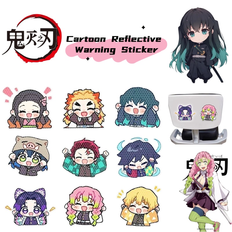 สติกเกอร์สะท้อนแสงลายการ์ตูนนั - Car Accessories Sticker บทวิจารณ์และราคา