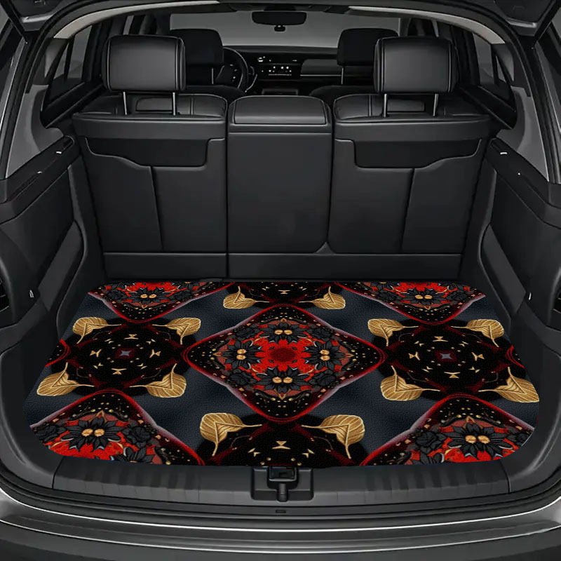 แผ่นรองท้ายรถ 1 ชิ้น พร้อมลายพ - Car Accessories Must Have บทวิจารณ์และราคา