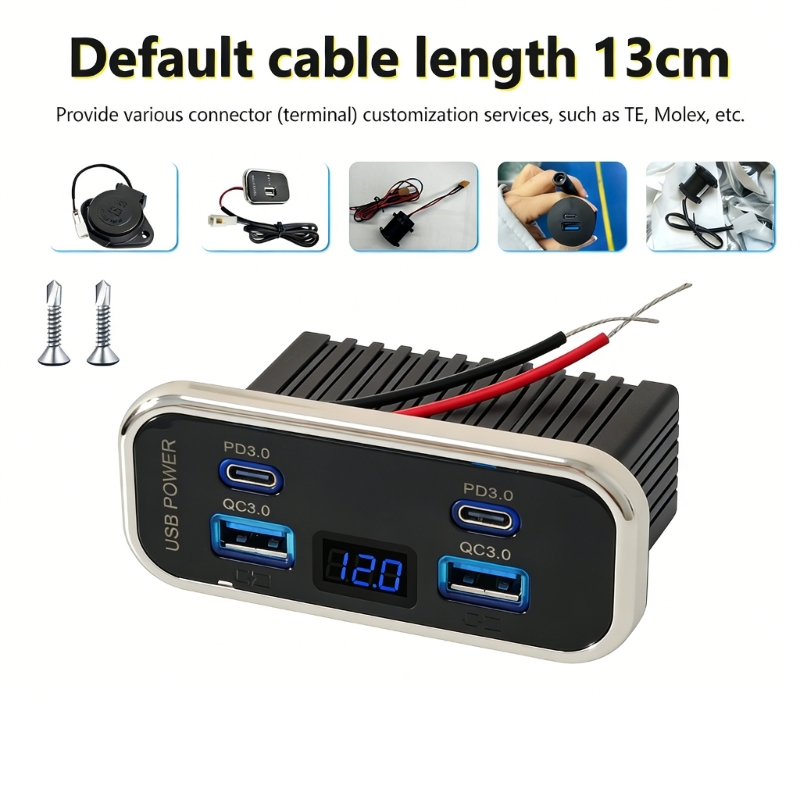 อุปกรณ์เสริมติดผนังเครื่องชาร์ - Car Accessories Qc บทวิจารณ์และราคา